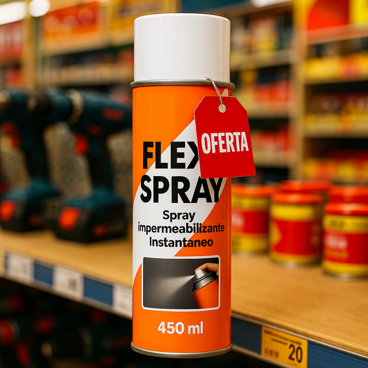FlexSpray - Spray Impermeabilizante Anti-Goteras