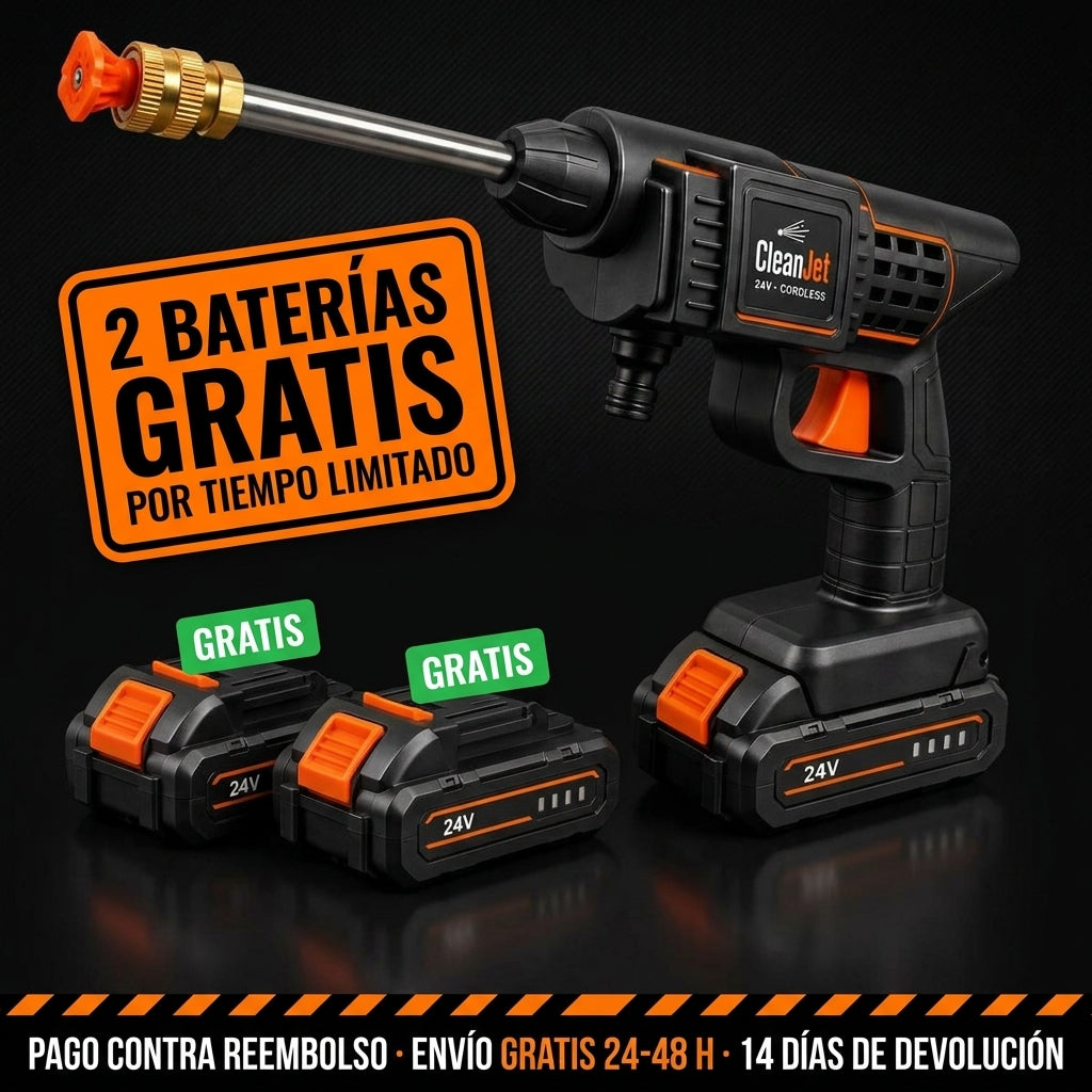 Kit CleanJet™ + 2 Baterías de Regalo